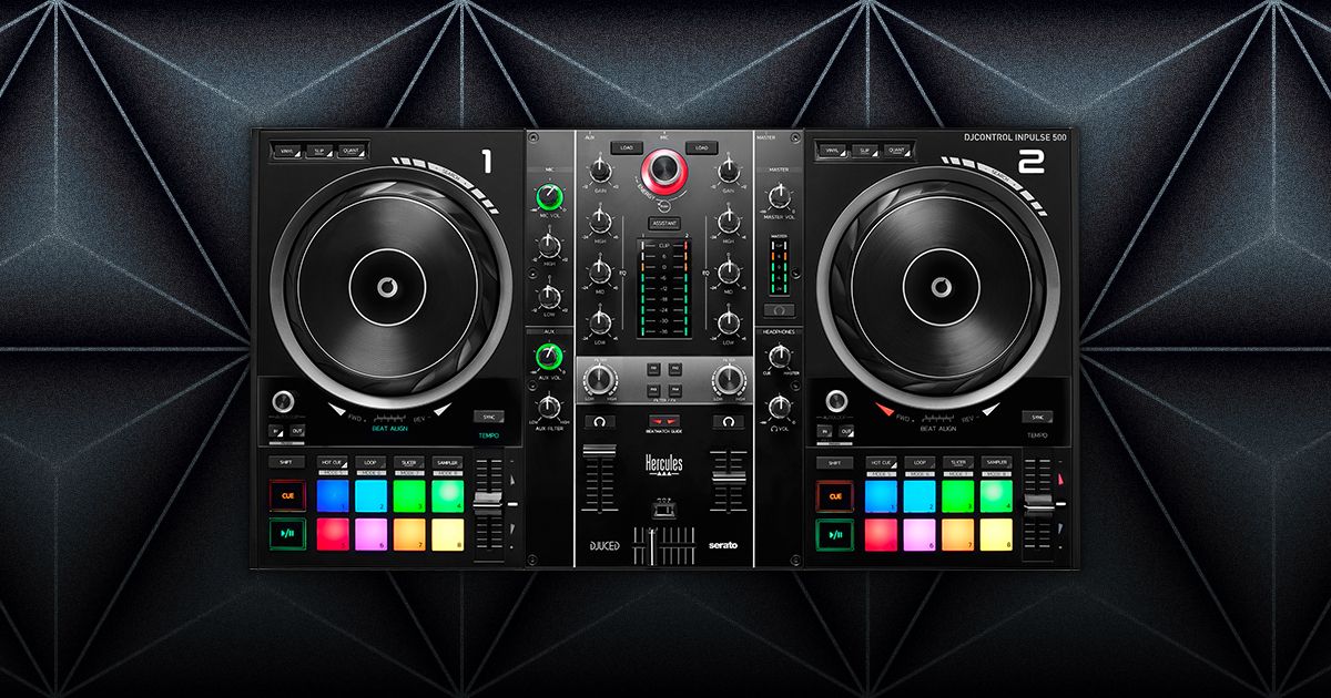 Hercules DJControl Inpulse 500 DJ Controller w/ DJUCED & Serato DJ